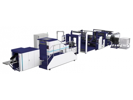Blockbodenbeutelmaschine Maschine zur Herstellung von Papierbeuteln mit Sichtfenster Blockbodenbeutelmaschine Maschine zur Herstellung von Papierbeuteln mit Sichtfenster