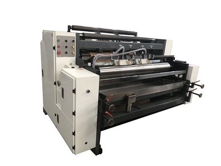 Blockbodenbeutelmaschine Maschine zur Herstellung von Papierbeuteln mit Sichtfenster