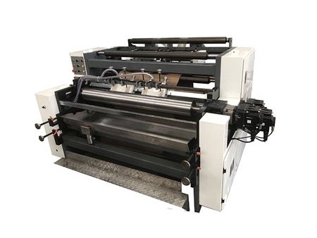 Blockbodenbeutelmaschine Maschine zur Herstellung von Papierbeuteln mit Griffloch