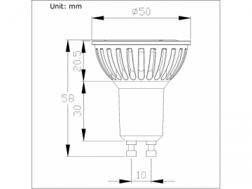 GU10 LED-Strahler