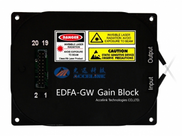EDFA Mehrkanal optischer Verstärker mit Verstärkungsblock