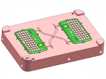 Giessform für Bluetooth-Tastatur