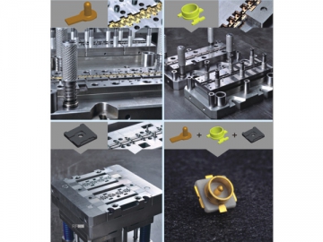 Giessform für RF-Steckverbinder