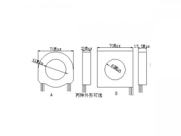 400A Nullphasen-Stromwandler