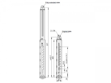 TX101-1/TX101-2 Türöffnungsbegrenzer