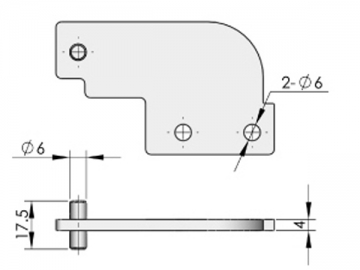 CL135 verborgenes Scharnier