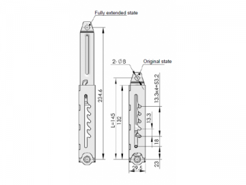 TX101-1/TX101-2 Türöffnungsbegrenzer