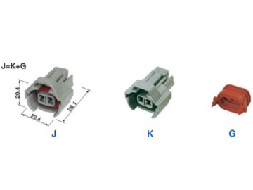 Wasserdichtes elektrisches Steckgehäuse