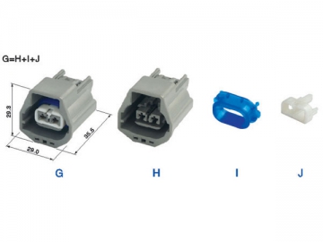 Wasserdichtes elektrisches Steckgehäuse