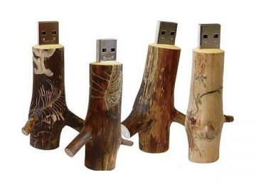 Hölzernes USB-Flash-Laufwerk