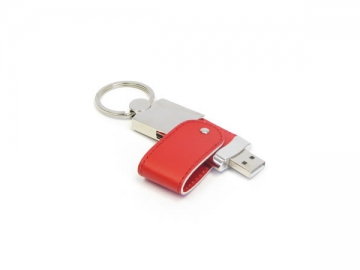 Ledernes USB-Flash-Laufwerk