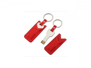 Ledernes USB-Flash-Laufwerk