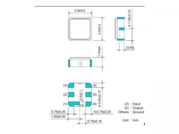 1575MHz SAW Filter