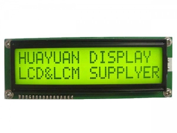 16x2 LCD-Textdisplay