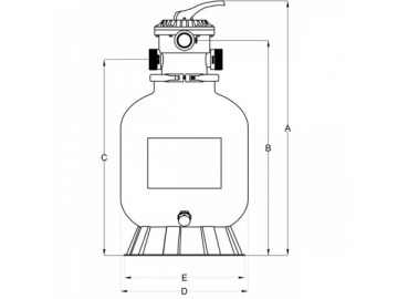 Top-Mount Filterkessel