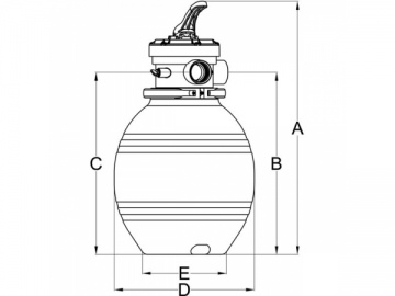 Top-Mount Filterkessel