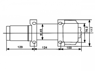 P4000-1D mehrfunktionale Winde