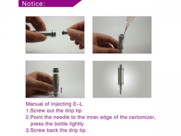 510 Tank Cartomizer mit der Doppelwendel