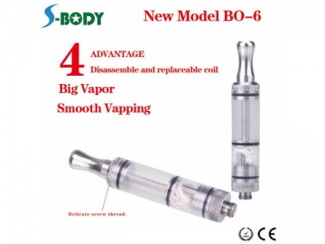 BO-6 wiederverwendbarer Tank Clearomizer