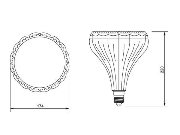 Aluminium-LED-Hallenleuchte | Hersteller | ETW International