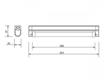 T5 LED-Leuchtstoffröhre