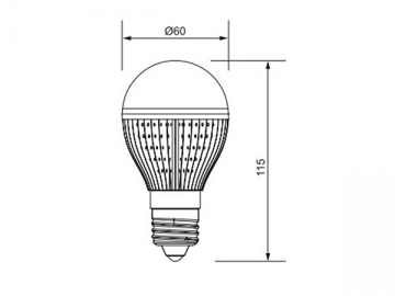 SMD 5630 LED-Birne