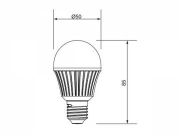 3W LED-Birne