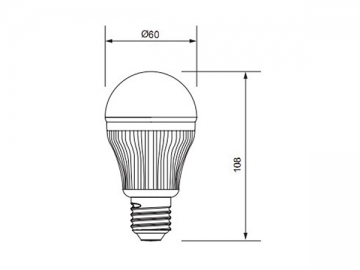 5W LED-Birne