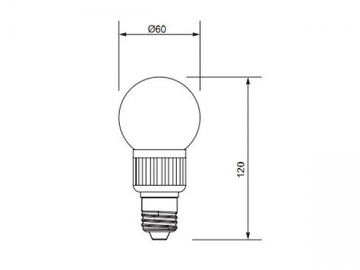 5W LED-Birne