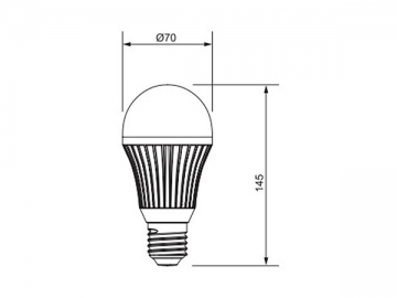 5W LED-Birne