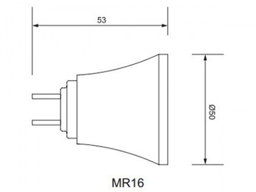 MR16 LED-Spotlampe