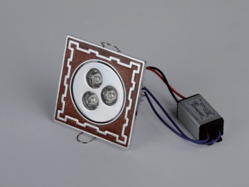 3W LED-Deckeneinbauleute