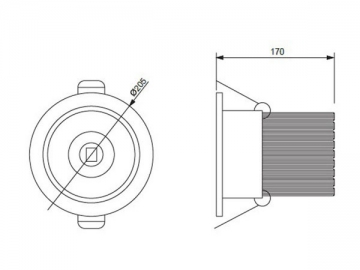 COB LED-Strahler