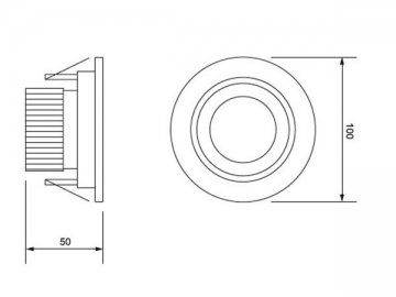 COB LED-Strahler