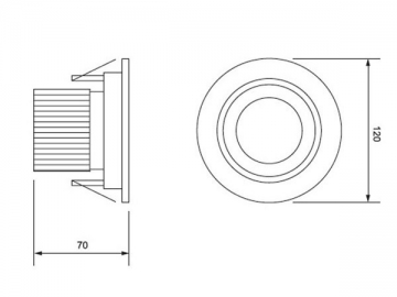 COB LED-Strahler