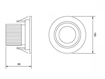 COB LED-Strahler