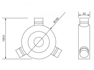 LED-Wandleuchte