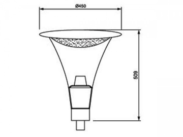 LED-Gartenleuchte