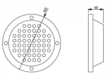 DIP LED-Bodeneinbauleuchte