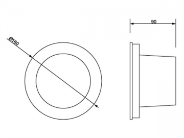 DIP LED-Bodeneinbauleuchte