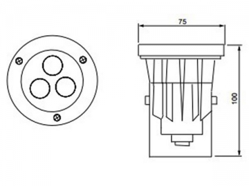 LED-Spotlampe