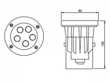 LED-Spotlampe