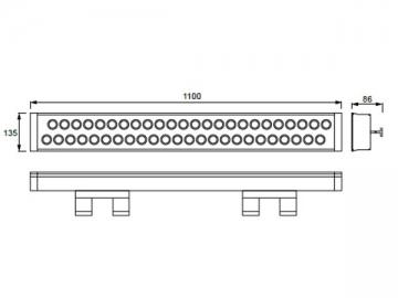 RGB LED-Wallwasher