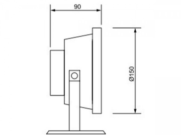 DIP LED-Unterwasserleuchte