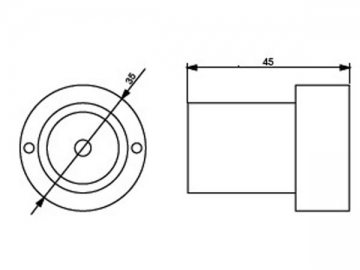 DIP LED-Punktstrahler