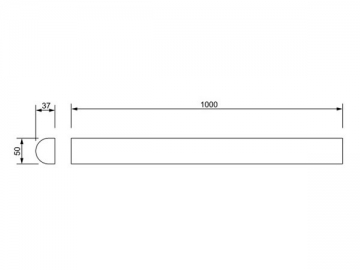 LED-Leitplanke