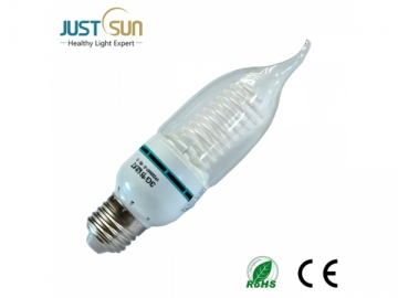 CCFL transparente Kerzenbirne
