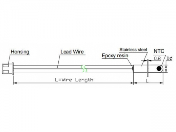 Temperatursensor <small>(Sensor für Kaffeemaschine, Wasserkocher)</small>