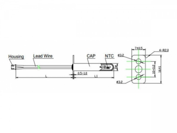 Temperature Sensor <small>(Sensor for Water Dispenser, Dehumidifier)</small>