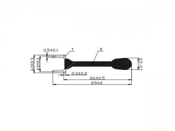 Temperatursensor <small>(Sensor für Brandmelder, Rauchmelder Temperaturmessung)</small>